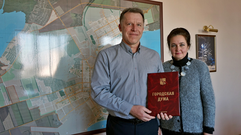 Сергей Плишенко награжден Почетной грамотой