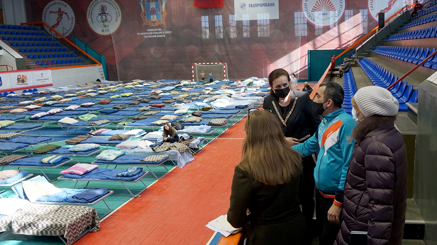 Таганрог оказывает помощь беженцам из ДНР и ЛНР