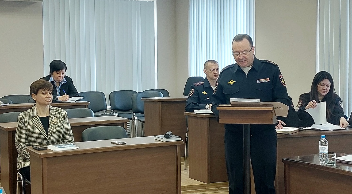 В Таганроге Управление МВД России отчиталось о работе